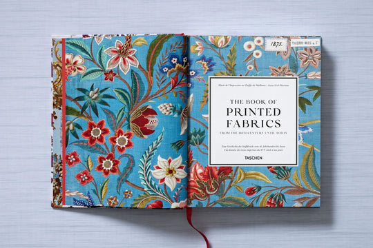 Taschen - The Book of Printed Fabrics. From the 16th century until today - Skye Flowers Design