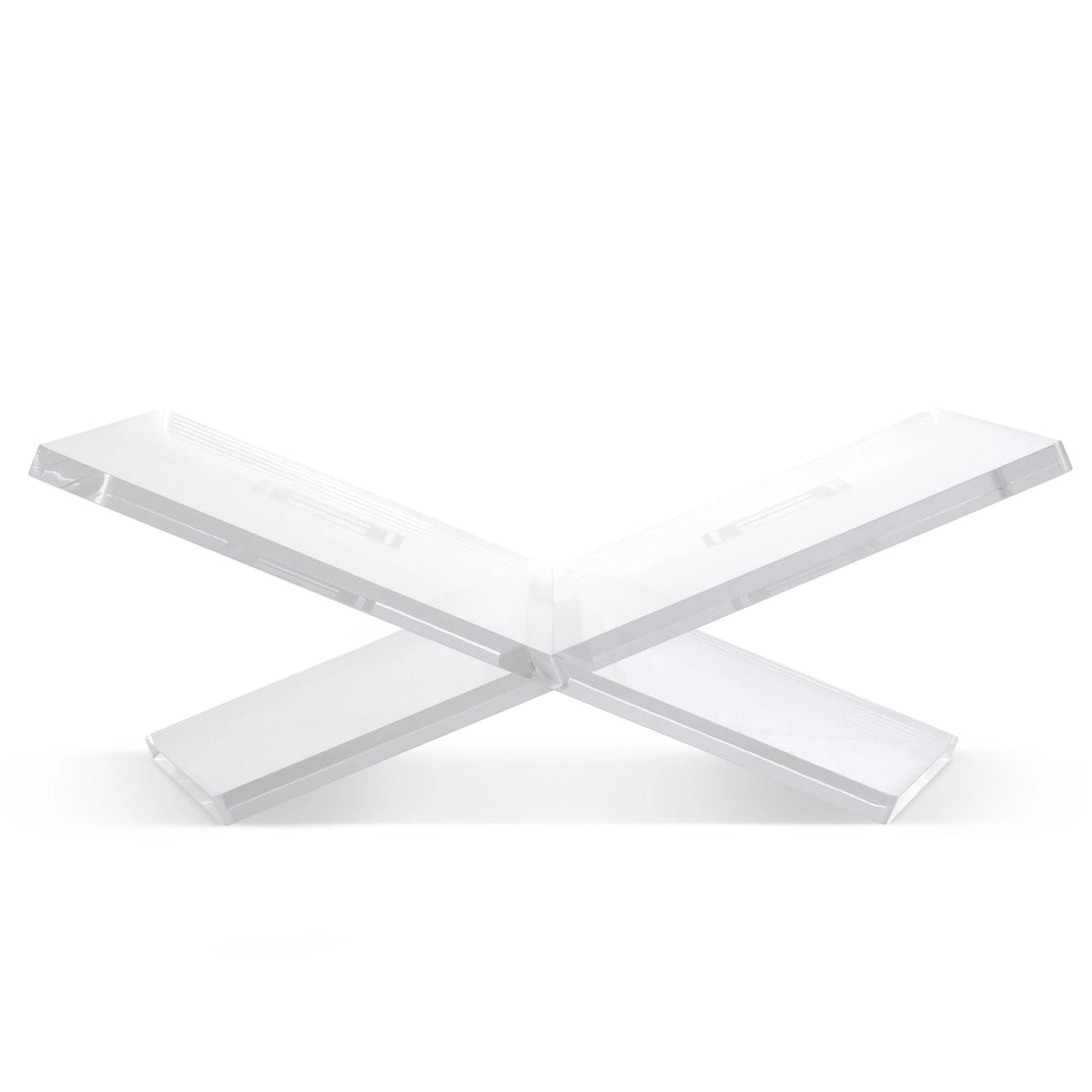 White Assouline Book Stand