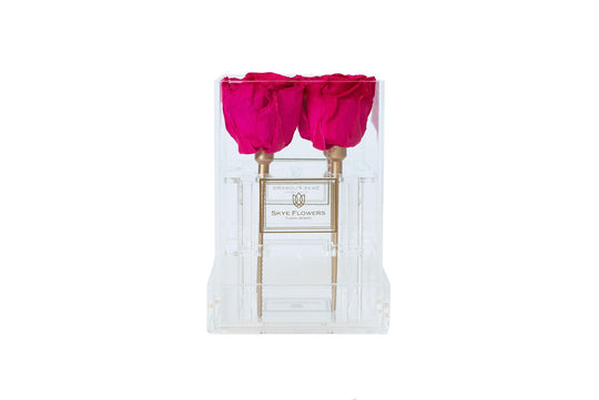 Square Forever Rose Box - Skye Flowers Design