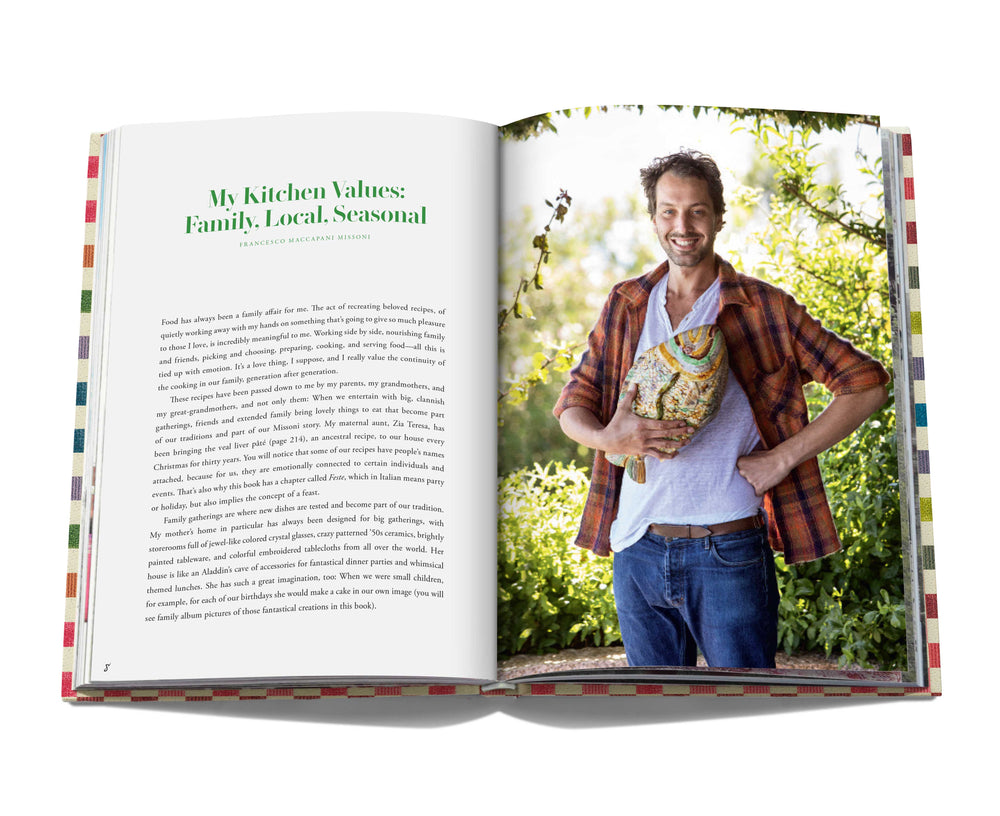 Missoni Family Cookbook - Skye Flowers Design