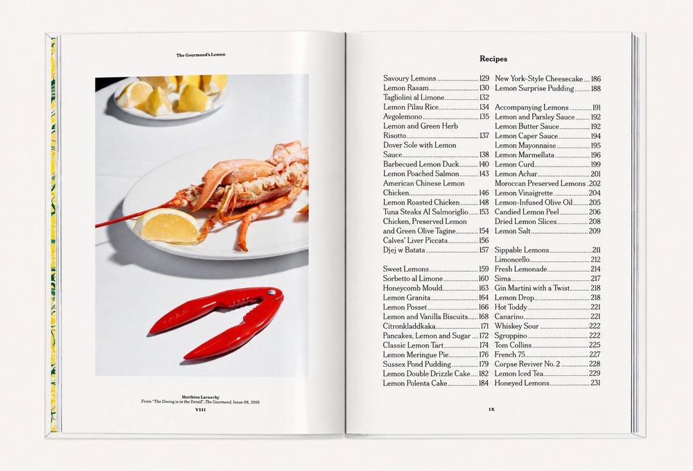 Taschen The Gourmand's Lemon. A Collection of Stories and Recipes
