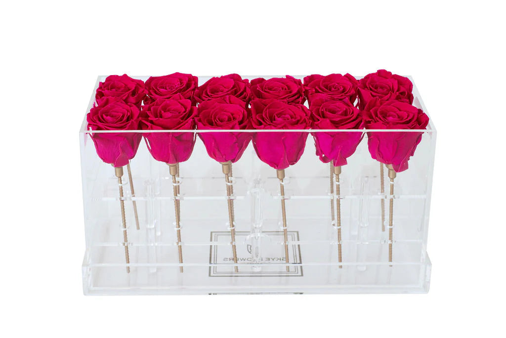 Rectangle Forever Rose Box