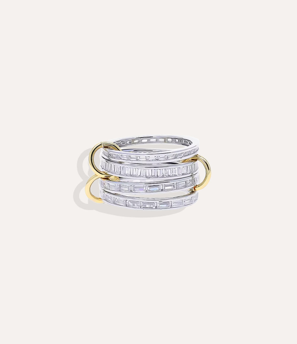 Diamond Stacked Ring