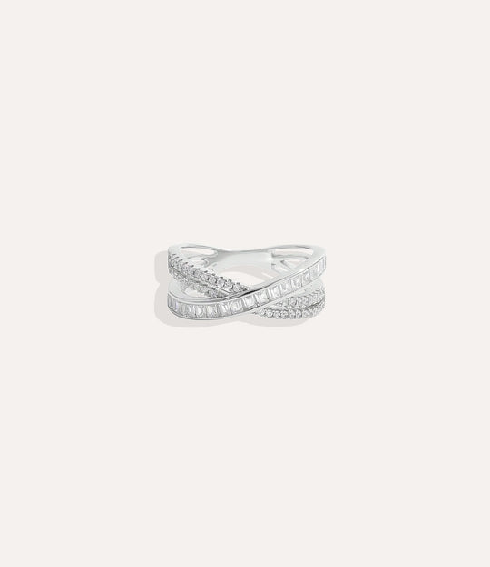 Diamond Twist Ring