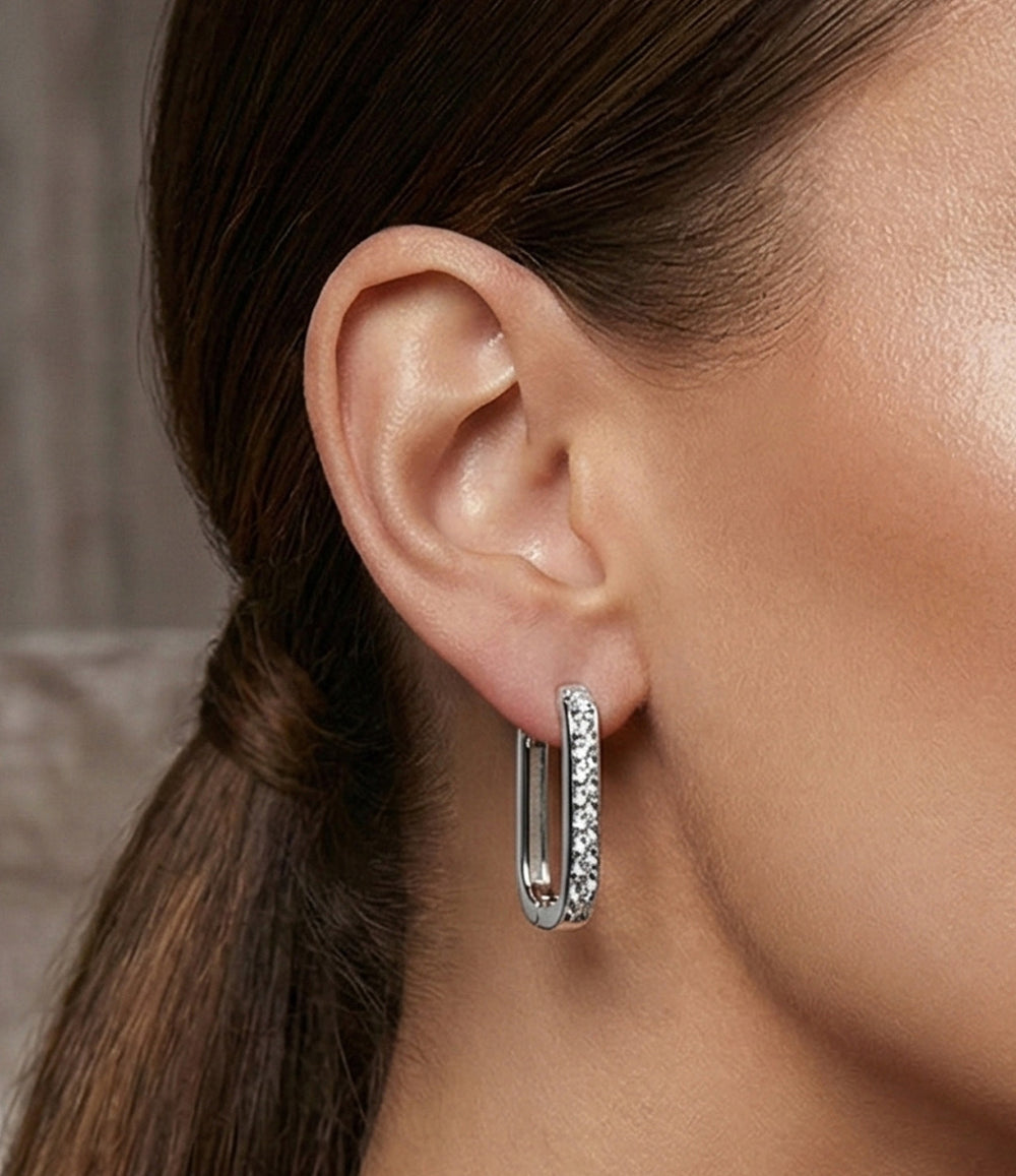 Duchess Diamond Hoops