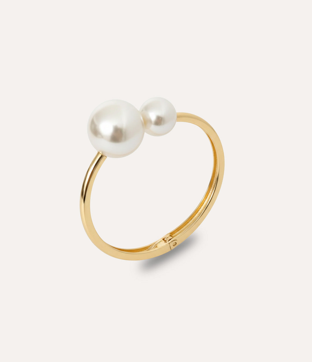 Asymmetrical Pearl Bangle