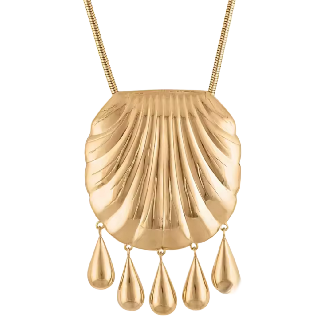 Vintage Shell Necklace - Skye Flowers Design