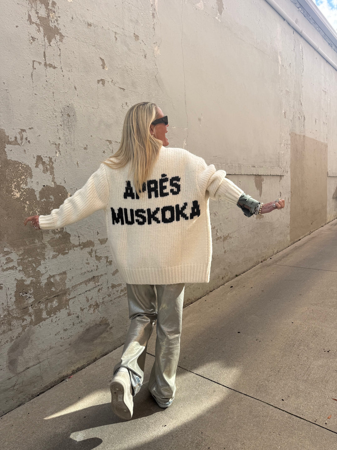 Apres Muskoka - Signature Cardigan - Skye Flowers Design