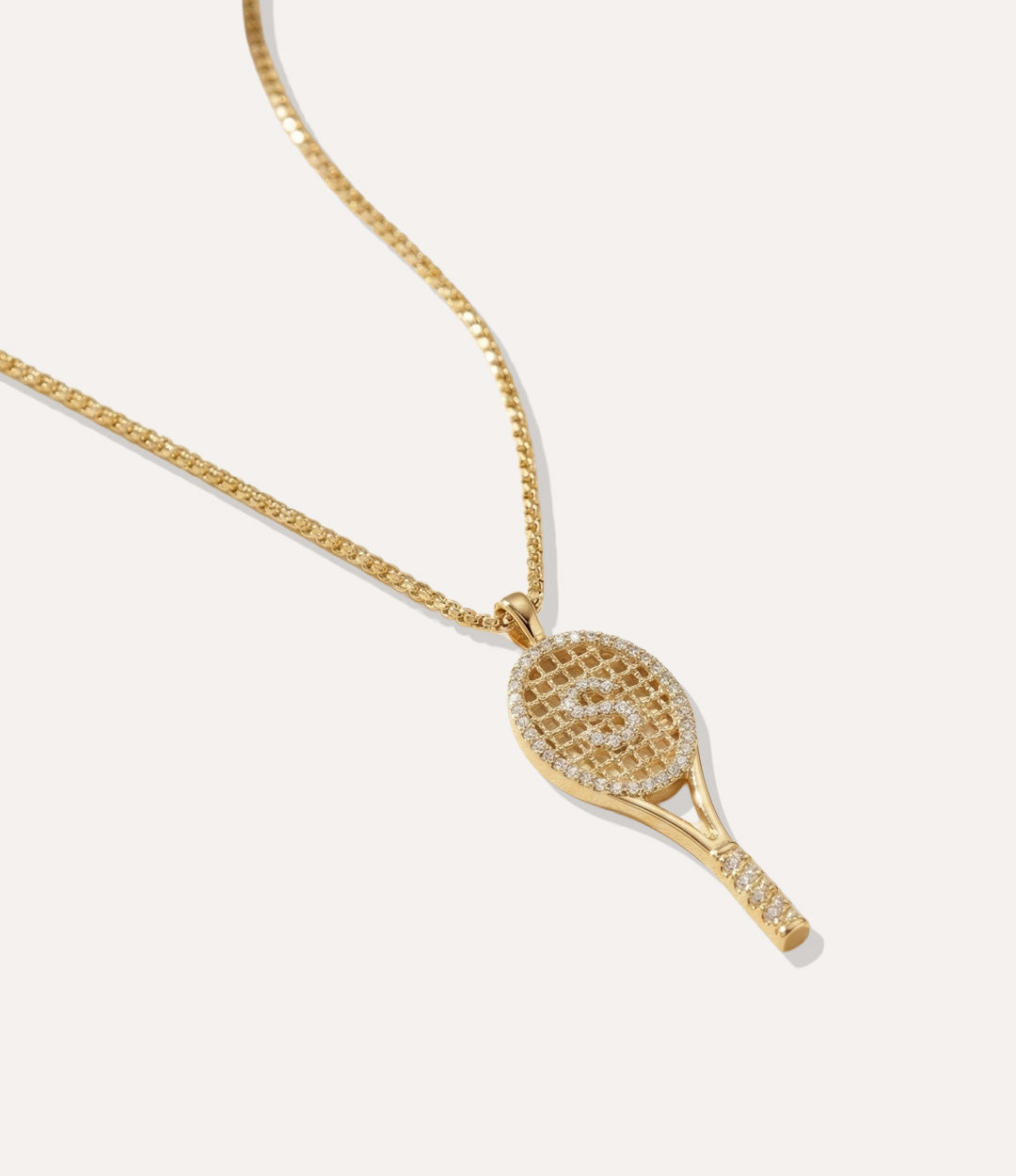 Personalized Tennis Necklace