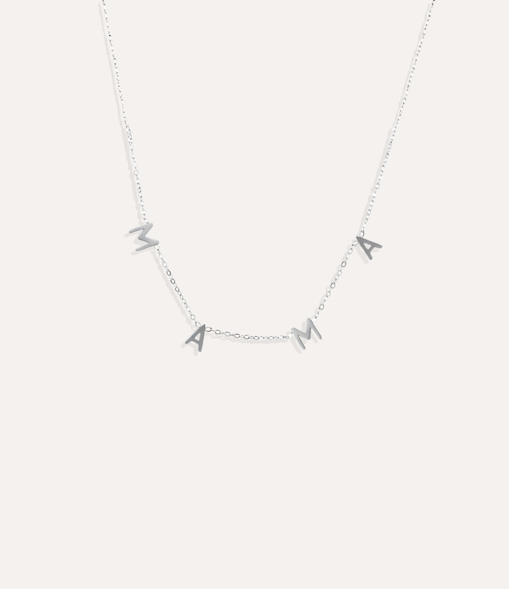 Close-up of the Mama pendant catching soft light for a minimalist look