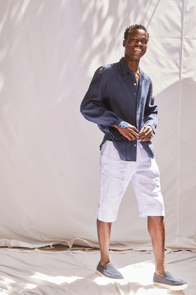 Men's Classic Linen Shirt