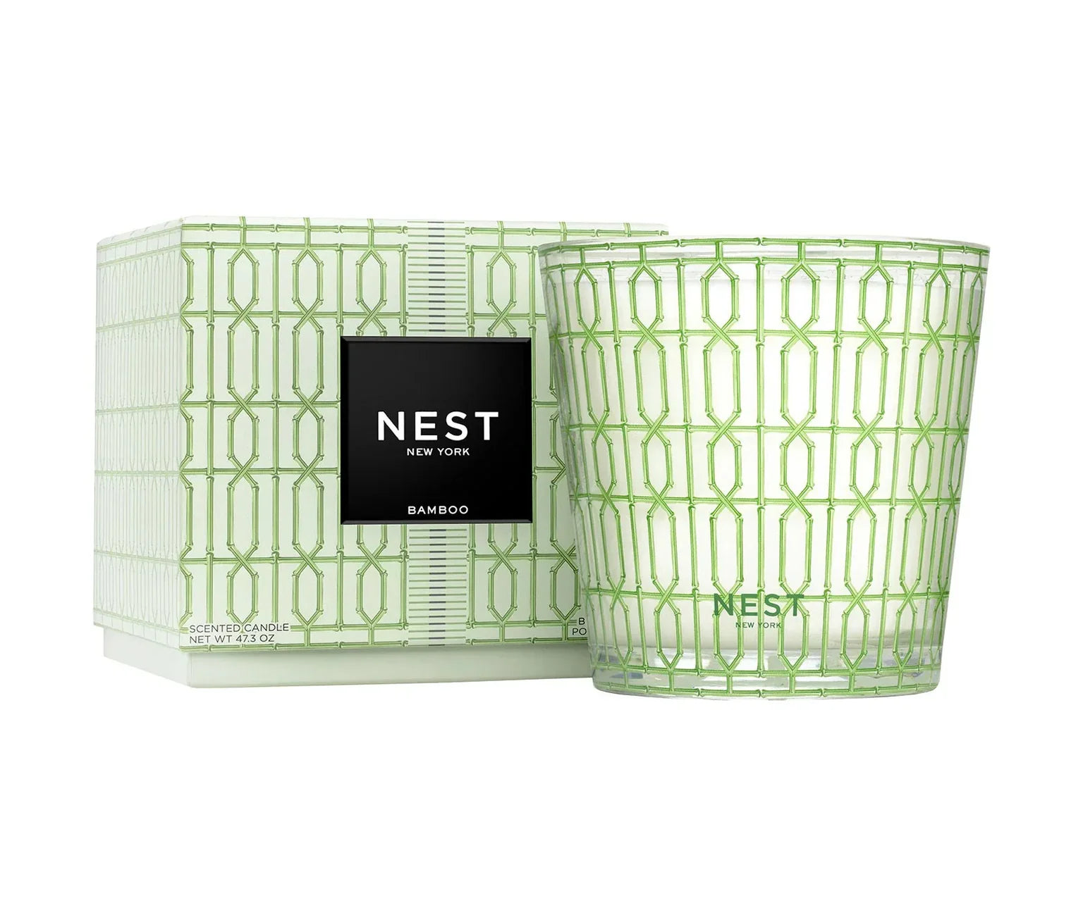 Bamboo Decorative Luxury Candle - NEST New York - Skye Flowers Design