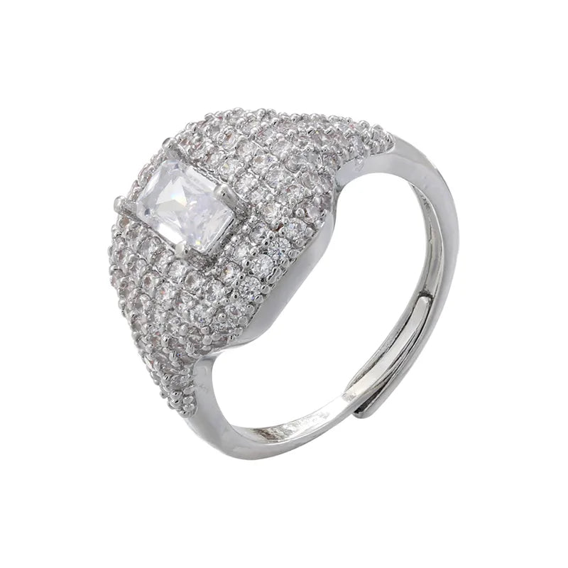 Pave Signet Ring - Skye Flowers Design