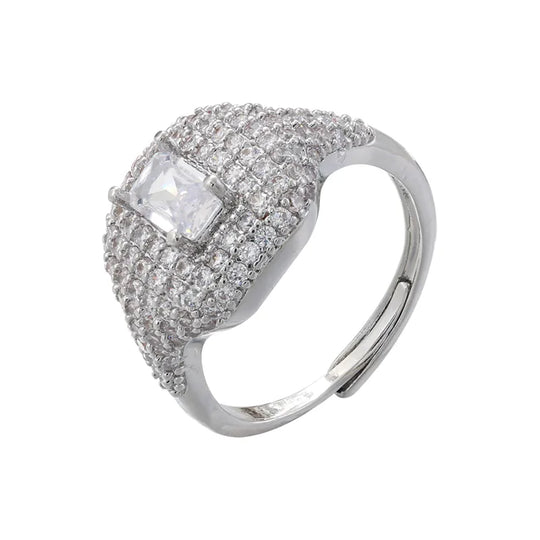 Pave Signet Ring - Skye Flowers Design