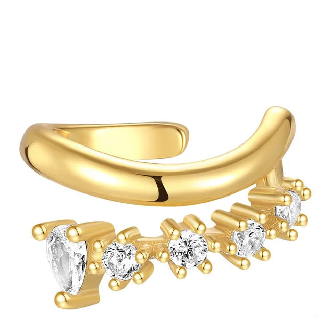 Diamond Spray Ear Cuff - Skye Flowers Design