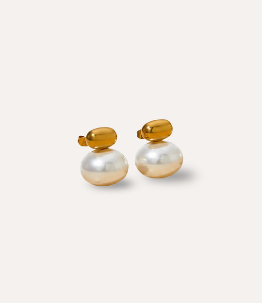 Pearl Drop Studs