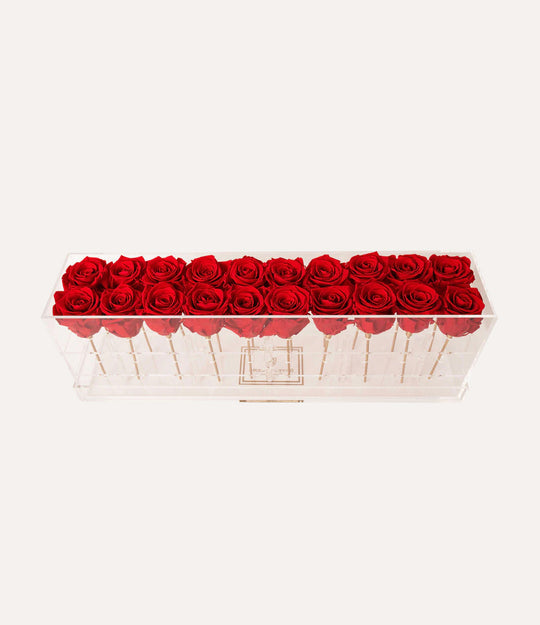 Rectangle Forever Rose Box