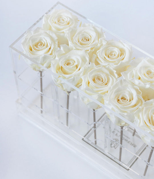 Rectangle Forever Rose Box