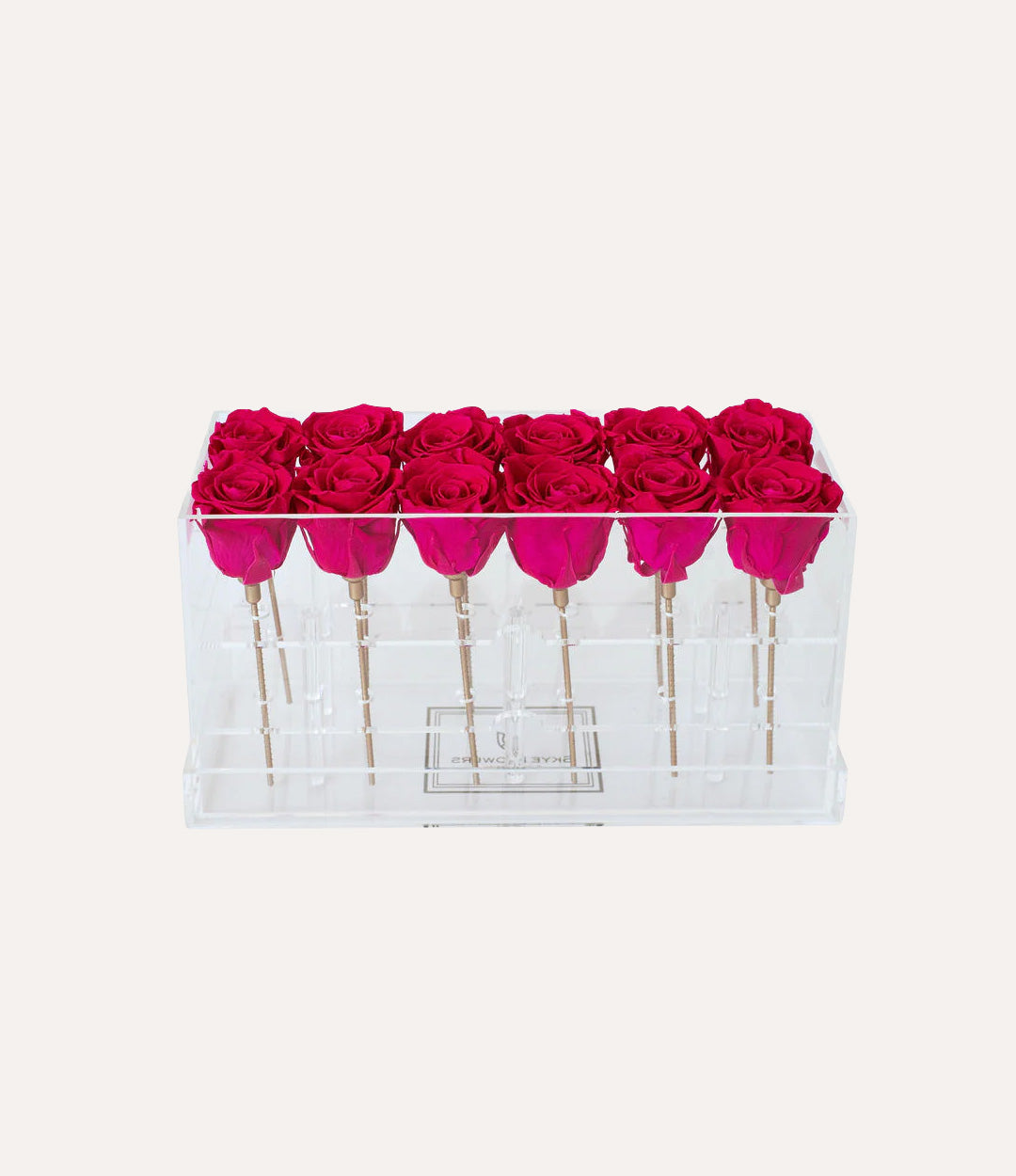 Rectangle Forever Rose Box