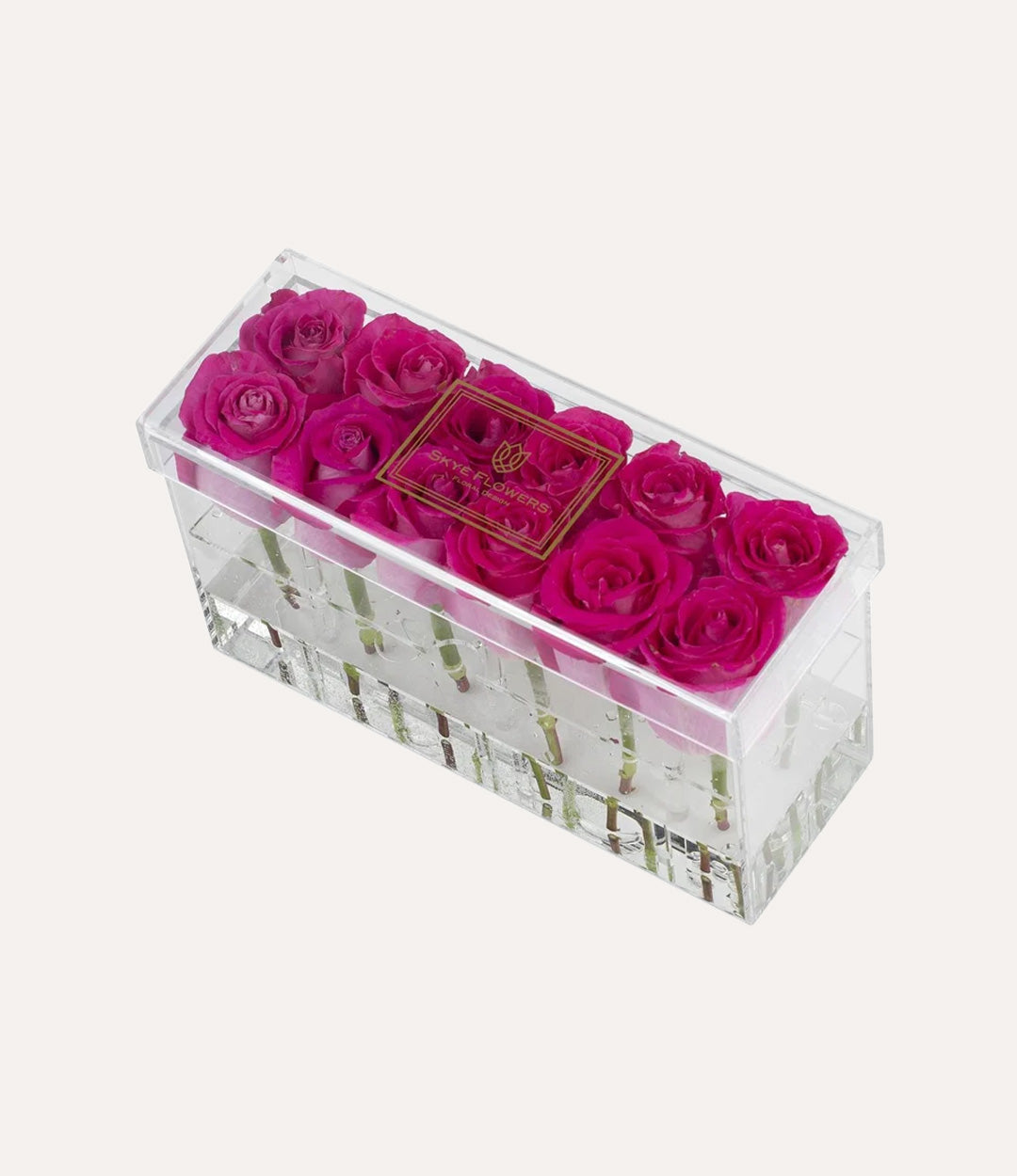 Rectangle Fresh Rose Box