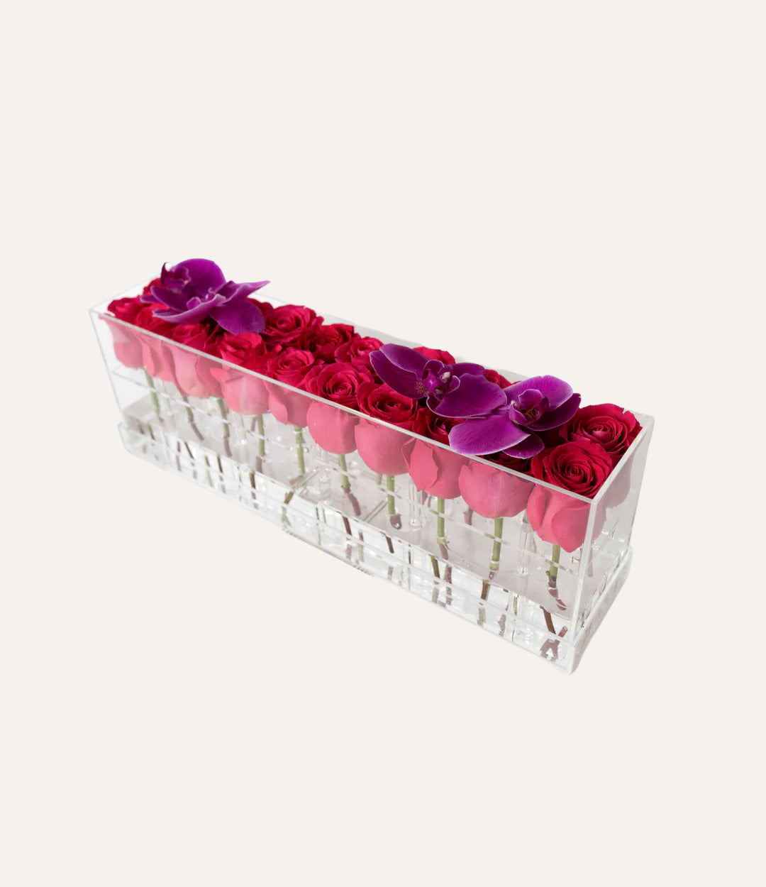 Rectangle Fresh Rose Box