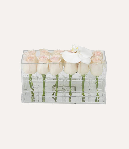 Rectangle Fresh Rose Box