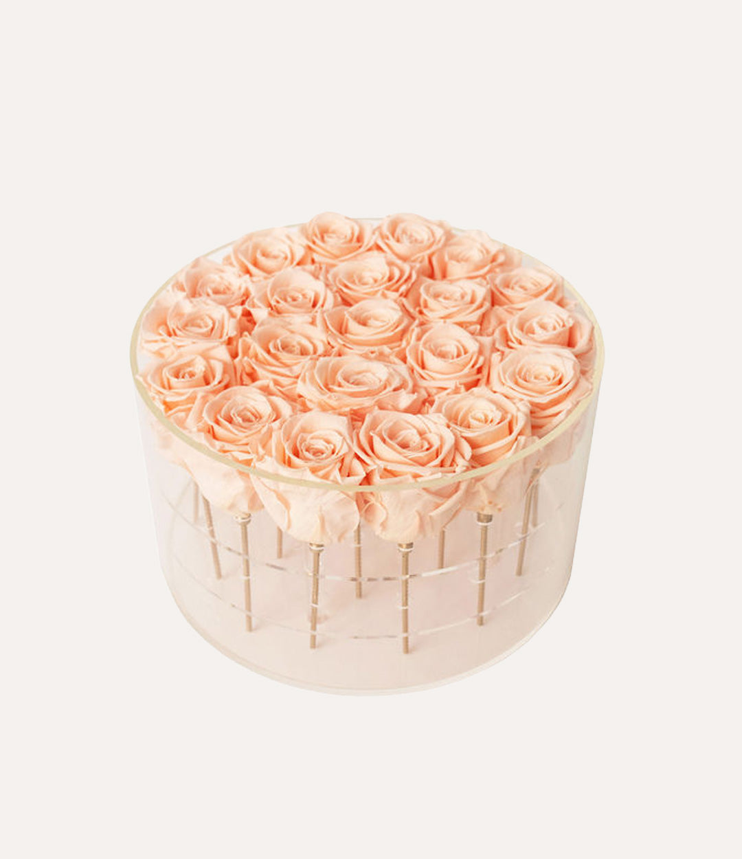 Round Forever Rose Box