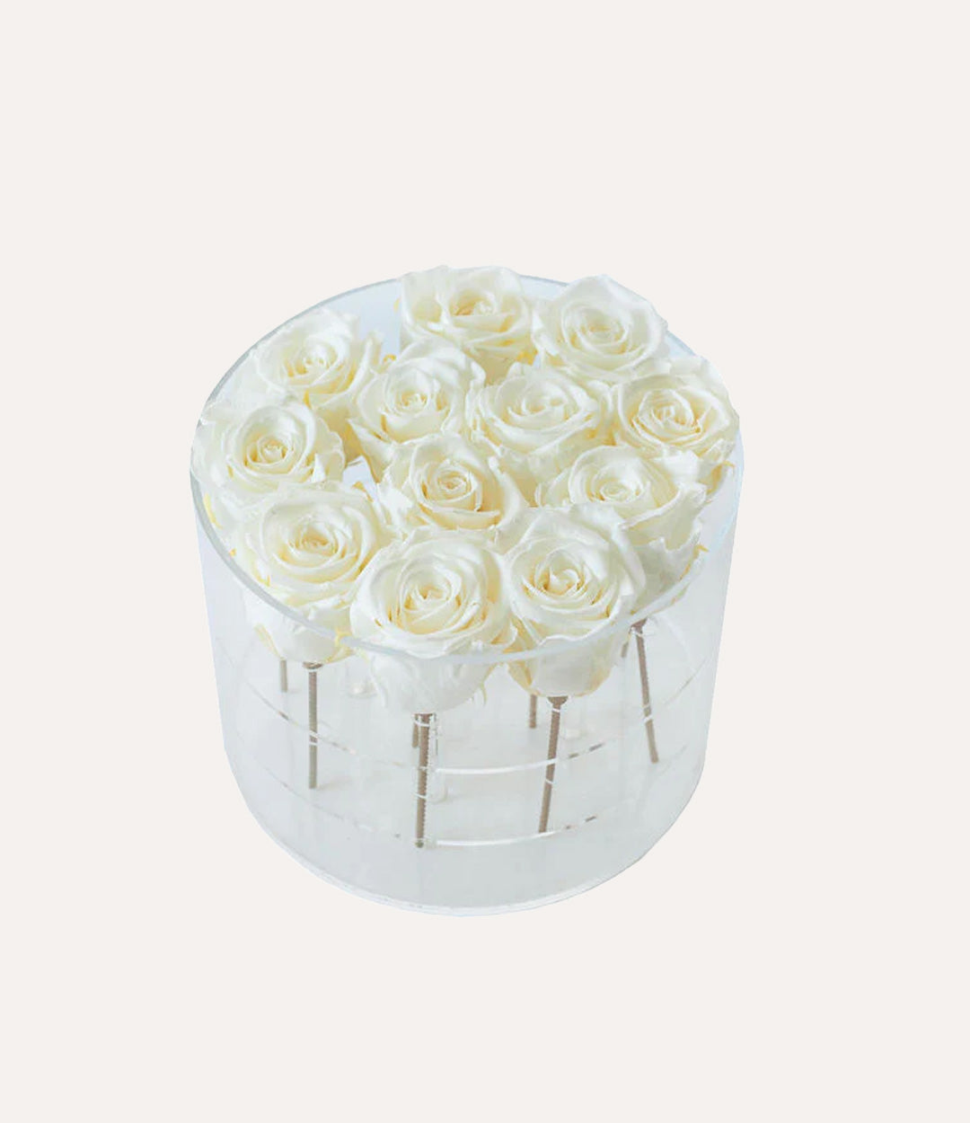 Round Forever Rose Box