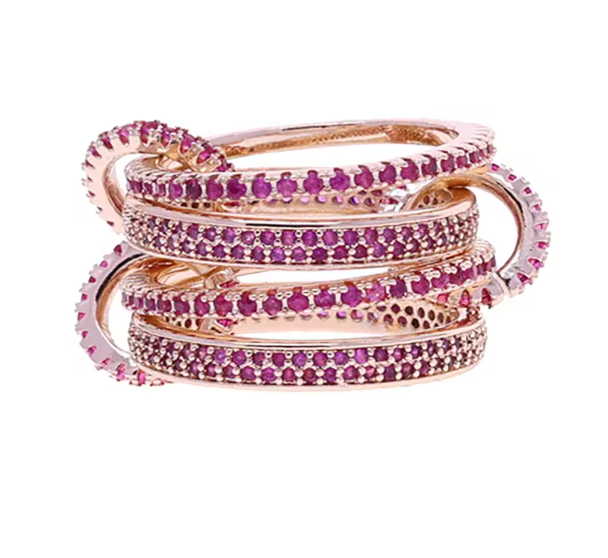 Diamond Stacked Ring
