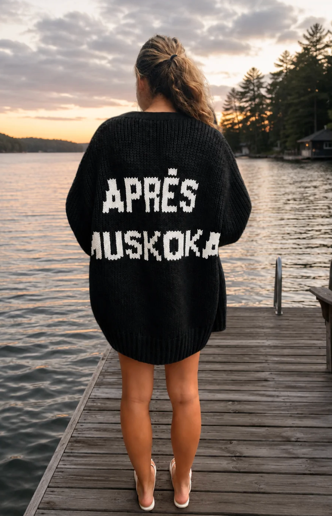 Apres Muskoka - Signature Cardigan - Skye Flowers Design