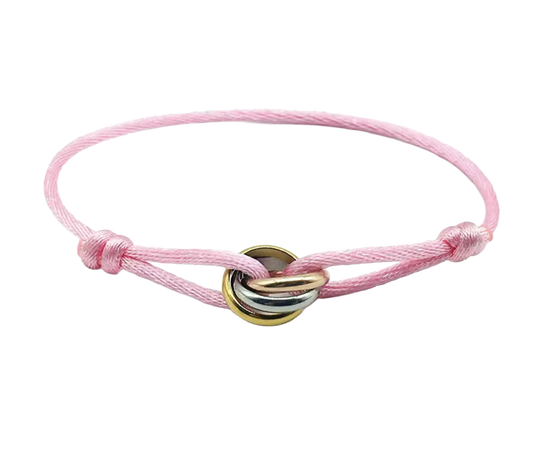 Ring on a String Bracelet - Skye Flowers Design