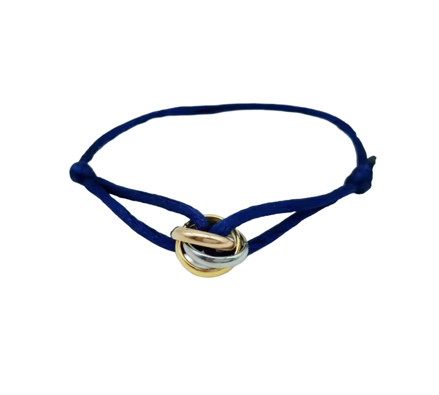 Ring on a String Bracelet - Skye Flowers Design