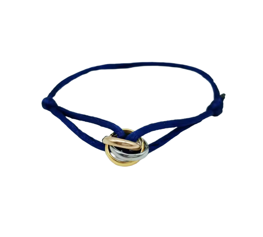 Ring on a String Bracelet - Skye Flowers Design