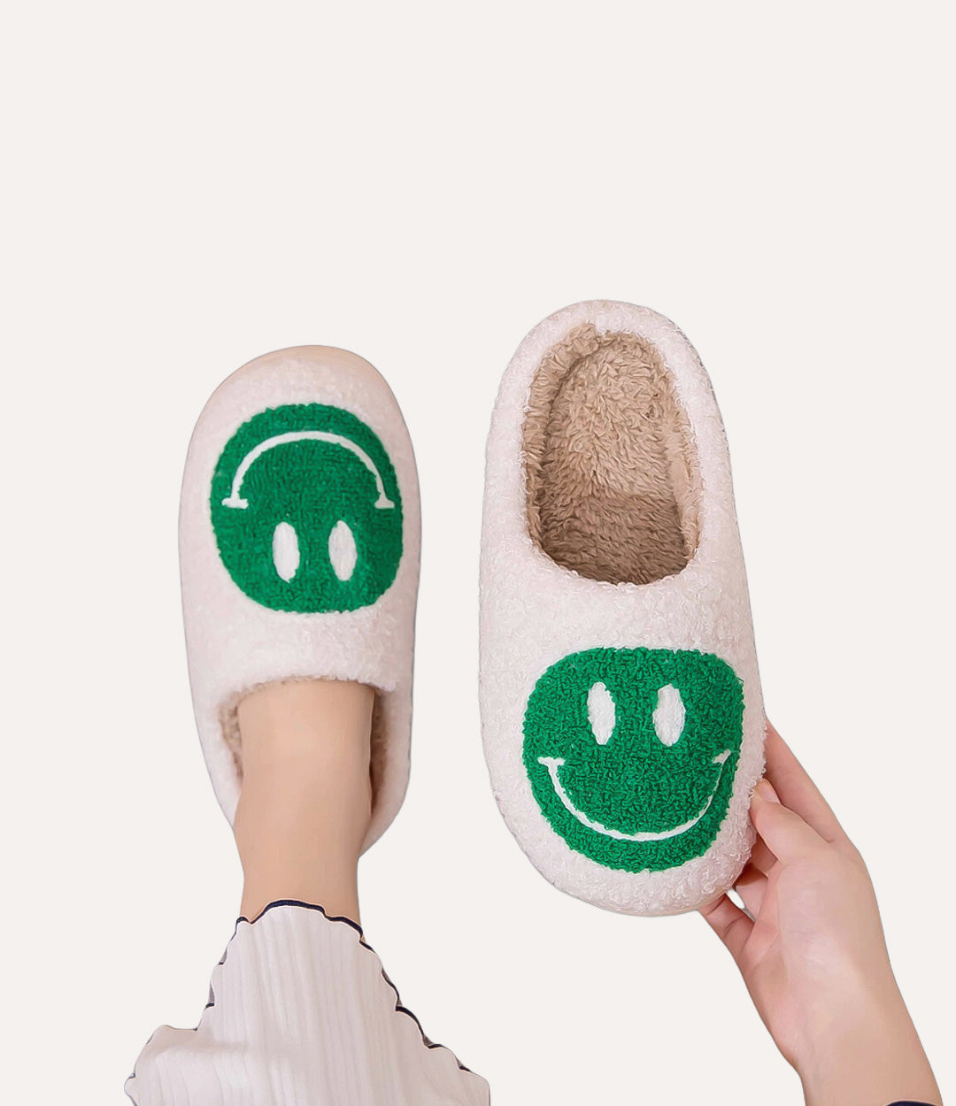 Smiley Face Slipper