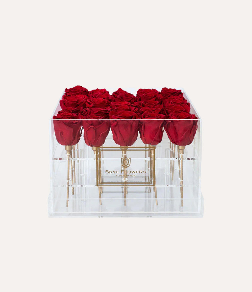 Square Forever Rose Box