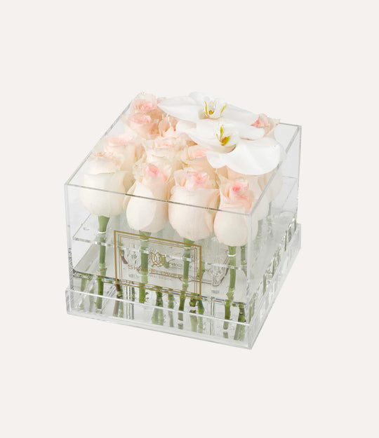 Square Fresh Rose Box