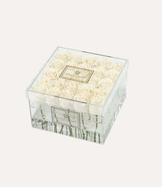 Square Fresh Rose Box