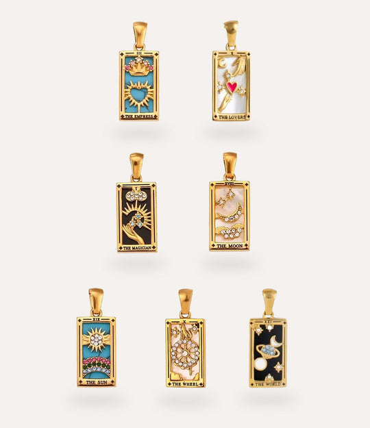 Tarot Card Necklace
