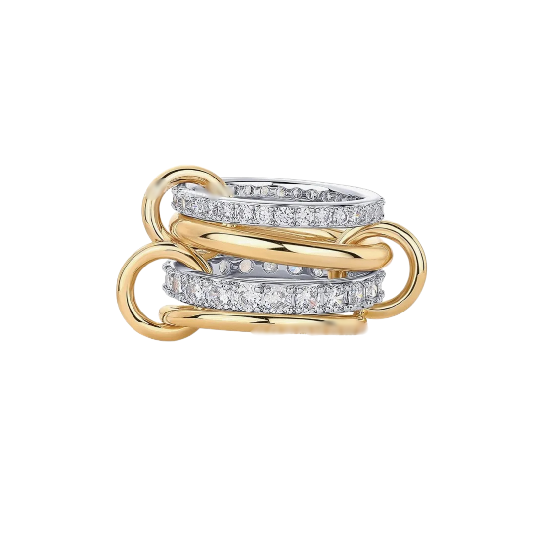 Puzzle Stack Ring - Skye Flowers Design