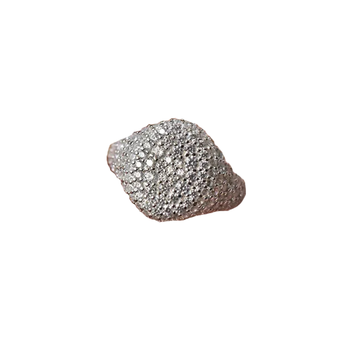 Diamond Signet Ring - Skye Flowers Design