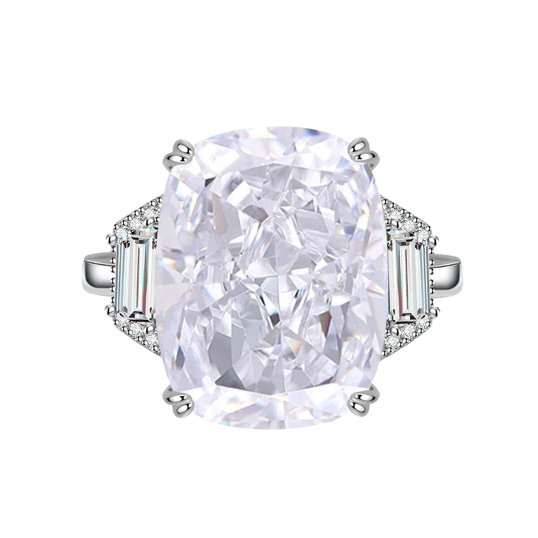 Solitaire Squoval Ring - Skye Flowers Design