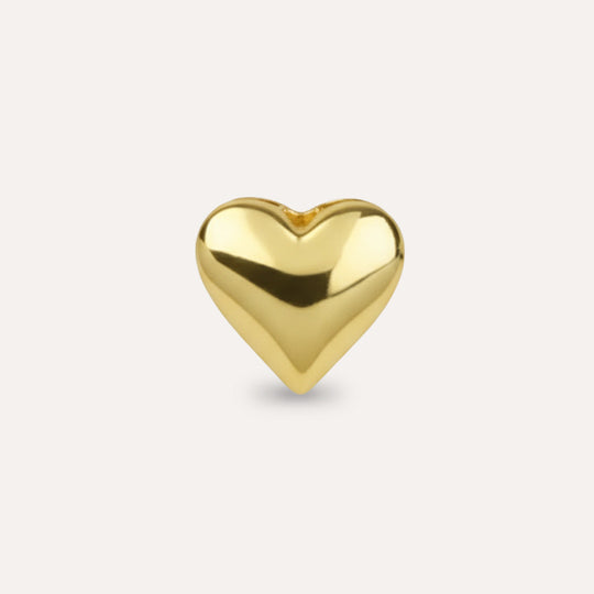 heart golden charm 