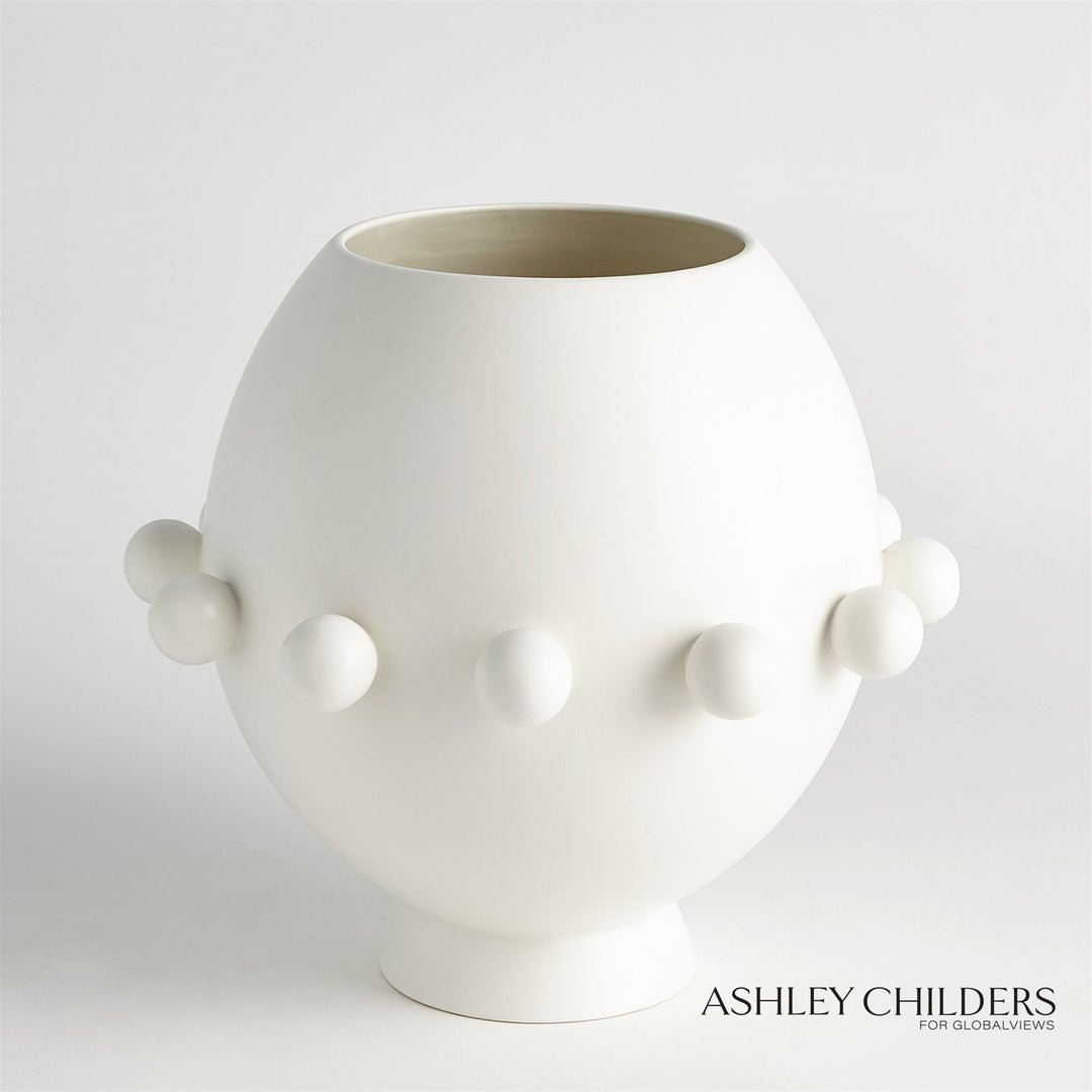 Sphere Vase- Ivory